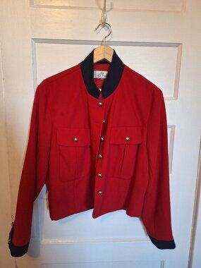 Vintage red jacket